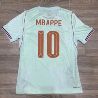 Bộ Quần Áo Bóng Đá Quốc Gia Pháp World Cup 2026 Màu Xanh Ngọc bản player