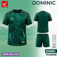 Bộ Thể Thao Đá Bóng Wika Dominic Chính Hãng nhiều màu