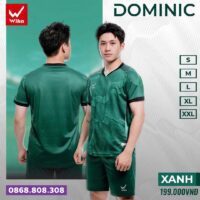 Bộ Thể Thao Đá Bóng Wika Dominic Chính Hãng nhiều màu
