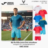 Bộ bóng đá Joma Dot visualizer 3115FPB001 nhiều màu