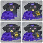Bộ quần áo bóng đá Barca 2026 màu tím đen (1)