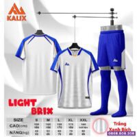 Bộ quần áo bóng đá Kalix light brix màu đen