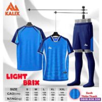 Bộ quần áo bóng đá Kalix light brix màu đen