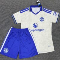Bộ quần áo bóng đá MU 26 27 Trắng Xanh Manchester United 2026 (5)