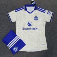 Bộ quần áo bóng đá MU 26 27 Trắng Xanh Manchester United 2026 (5)
