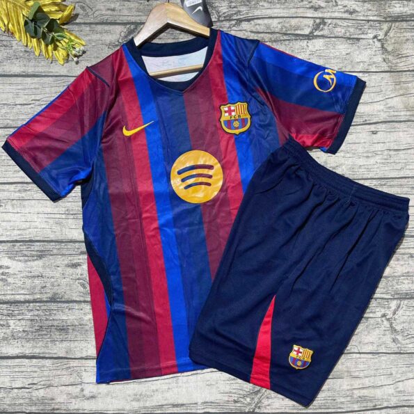 Bộ quần áo bóng đá Barca 2026-2027 sân nhà Đỏ Xanh