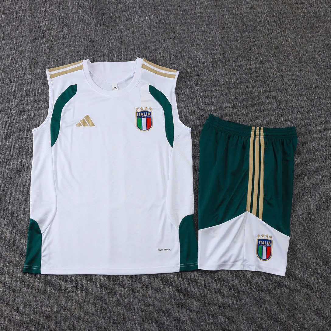 Bộ quần áo sát nách đội tuyển italia ý trắng quần xanh (3)