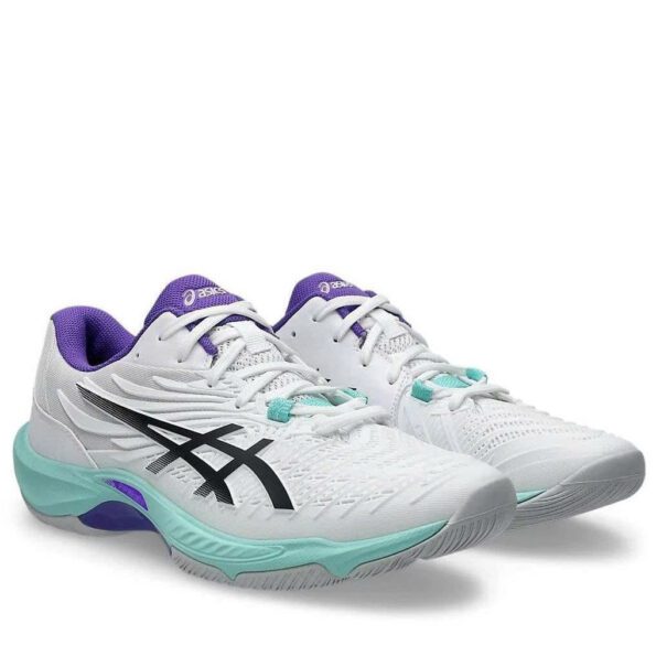 GIÀY ASICS COURT CONTROL FF 4 CHÍNH HÃNG màu tím trắng xanh (2)