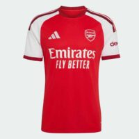 Bộ Quần Áo Bóng Đá Arsenal 2026 27 Màu Đỏ Chính Hãng