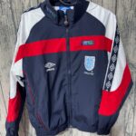 Áo Khoác Gió Đội Tuyển Anh 1998 Chống Thấm Nước màu trắng (2)