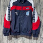 Áo Khoác Gió Đội Tuyển Anh 1998 Chống Thấm Nước màu trắng (2)