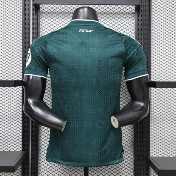 Áo bóng đá banh real madrid xanh lá đập bản player cao cấp (3)
