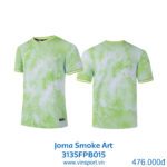 Áo thun joma Smoke art 3135FPB015 nam nữ nhiều màu