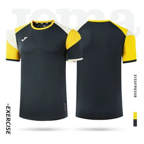 Áo thun joma sports t-shirt ST25 3155FP0358 nhiều màu đen