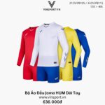 Bộ Áo Đấu Joma HUM Dài Tay 3125FPB105 nhiều màu
