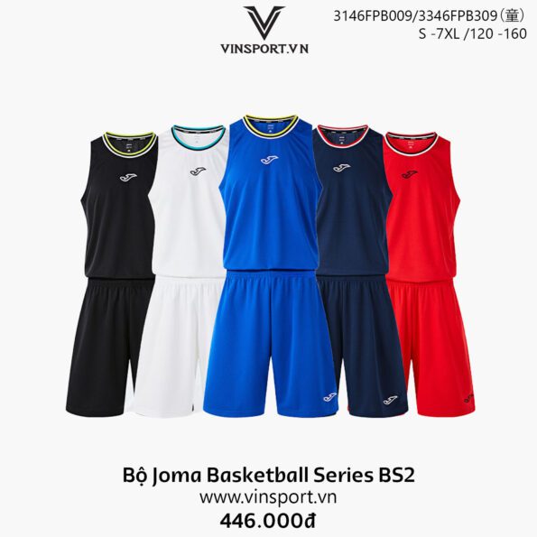 Bộ Sát Nách Joma Basketball Series BS2 3146FPB009
