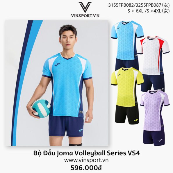 Bộ đấu joma Volleyball Series VS4 3155FPB082 nhiều màu