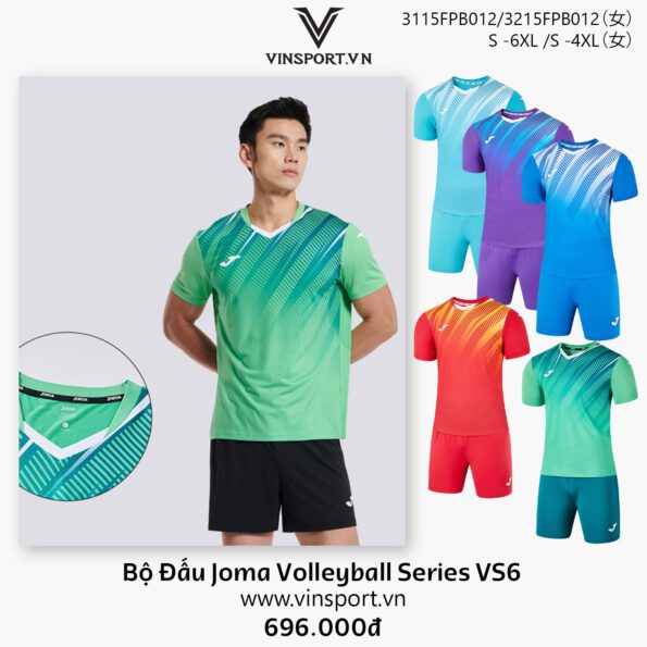 Bộ đấu joma Volleyball Series VS6 3115FPB012