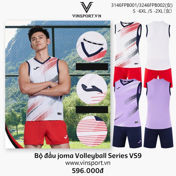 Bộ đấu joma Volleyball Series VS9 3146FPB001 nhiều màu