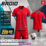 Bộ quần áo bóng đá HACORIO BADIO nhiều màu trắng xanh