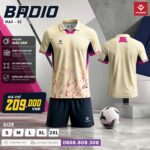 Bộ quần áo bóng đá HACORIO BADIO nhiều màu trắng xanh