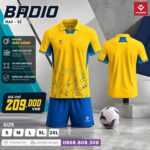 Bộ quần áo bóng đá HACORIO BADIO nhiều màu trắng xanh