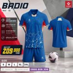 Bộ quần áo bóng đá HACORIO BADIO nhiều màu trắng xanh