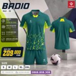 Bộ quần áo bóng đá HACORIO BADIO nhiều màu trắng xanh