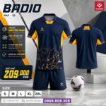 Bộ quần áo bóng đá HACORIO BADIO nhiều màu trắng xanh