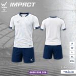 Bộ quần áo bóng đá Wika Impact chính hãng nhiều màu xanh dương