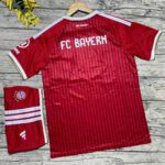 Bộ quần áo bóng đá bayern munich 2026 màu đỏ sân nhà mới nhất (2)