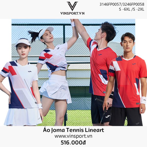 Joma Tennis Lineart 3146FP0057 nhiều màu