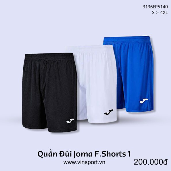 Quần Đùi Joma F.Shorts 1 3136FP5140 nhiều màu