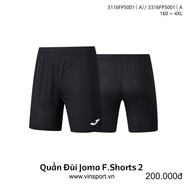 Quan Dui Joma F.Shorts 2 3116FP5001 nhieu mau den