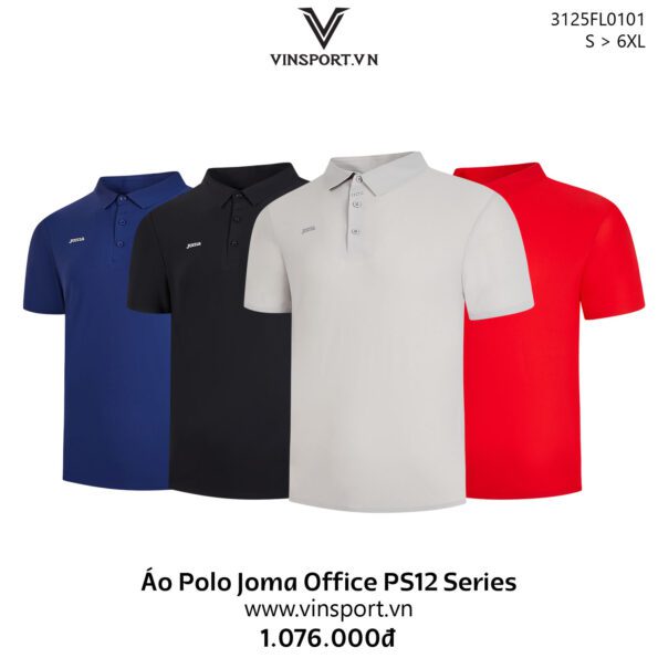 Áo Polo Joma Office PS12 Series mã 3125FL0101 chính hãng