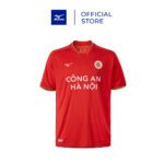 Ao bóng đá công an hà nội chính hãng mới mizuno 2026 sân nhà đỏ (1)