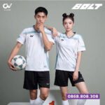 Bộ Quần Áo Bóng Đá BOLT CV Sport Nam Nữ đỏ đô (3)
