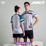 Bộ Quần Áo Bóng Đá BOLT CV Sport Nam Nữ đỏ đô (3)