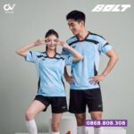 Bộ Quần Áo Bóng Đá BOLT CV Sport Nam Nữ đỏ đô (3)