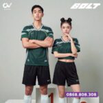 Bộ Quần Áo Bóng Đá BOLT CV Sport Nam Nữ đỏ đô (3)
