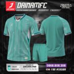 Bộ quần áo Jotado Dainamfc đồng phục bóng đá xanh bích