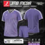 Bộ quần áo Jotado JMB Media đồng phục bóng đá tím