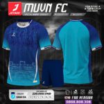 Bộ quần áo Jotado MUVN FC áo bóng đá chính hãng xanh lá