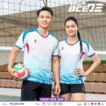 Bộ quần áo bóng chuyền nam nữ Egan BCE02 chính hãng xanh ngọc 1