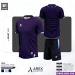 Bộ quần áo bóng đá Dodu Arex chính hãng màu đỏ