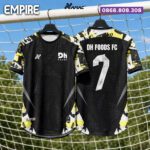 Bộ quần áo bóng đá Empire Amac Chính Hãng Vải Mè đỏ đô