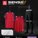 Bộ quần áo bóng đá Jotado Sense chính hãng xanh ngọc
