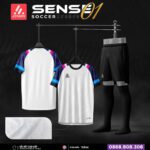 Bộ quần áo bóng đá Jotado Sense chính hãng xanh ngọc