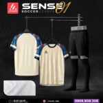 Bộ quần áo bóng đá Jotado Sense chính hãng xanh ngọc