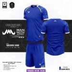 Bộ quần áo bóng đá Manmoth chính hãng VH Sport blue